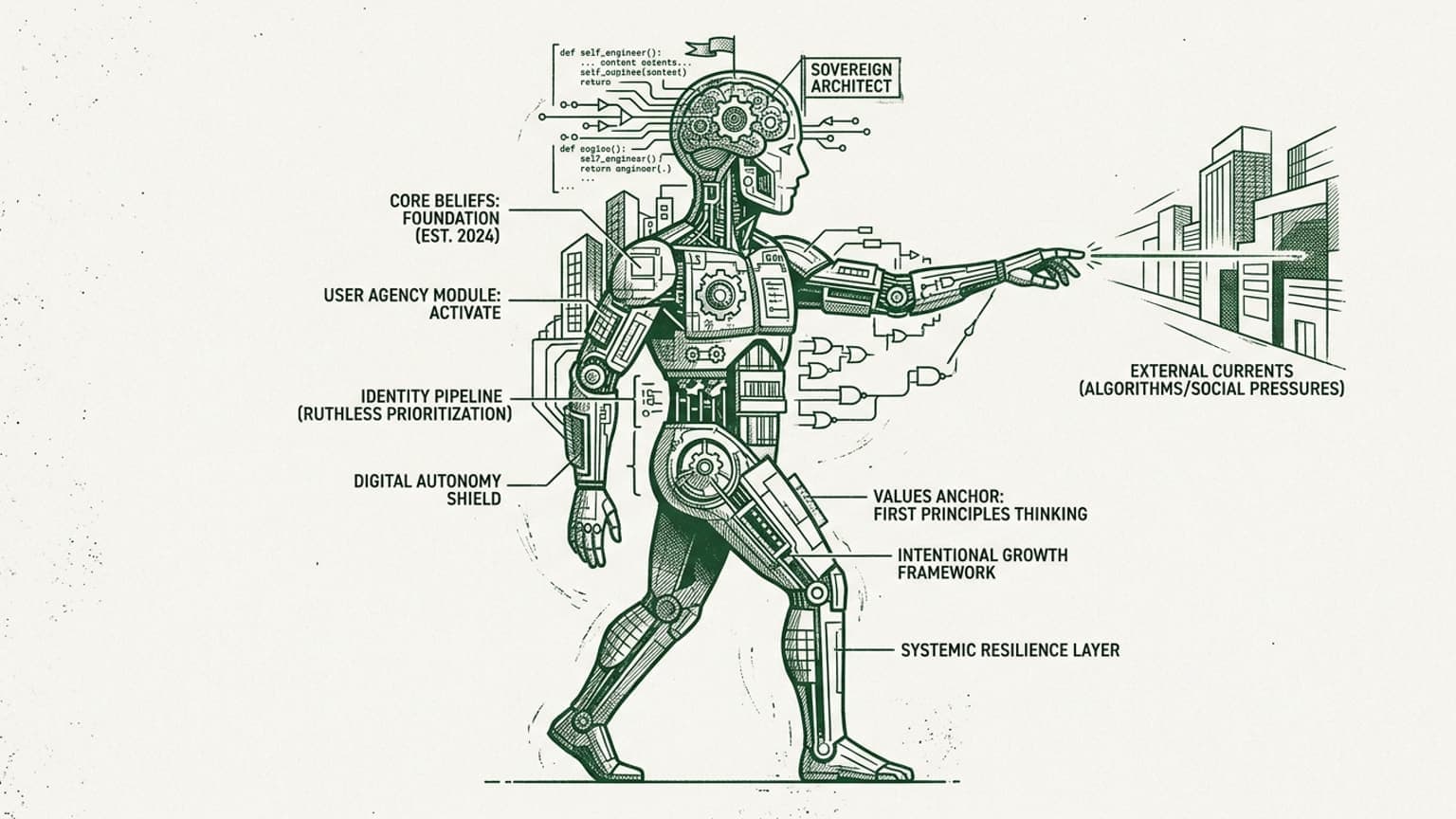 Identity Architecture: Engineering the Self for Intentional Growth feature image