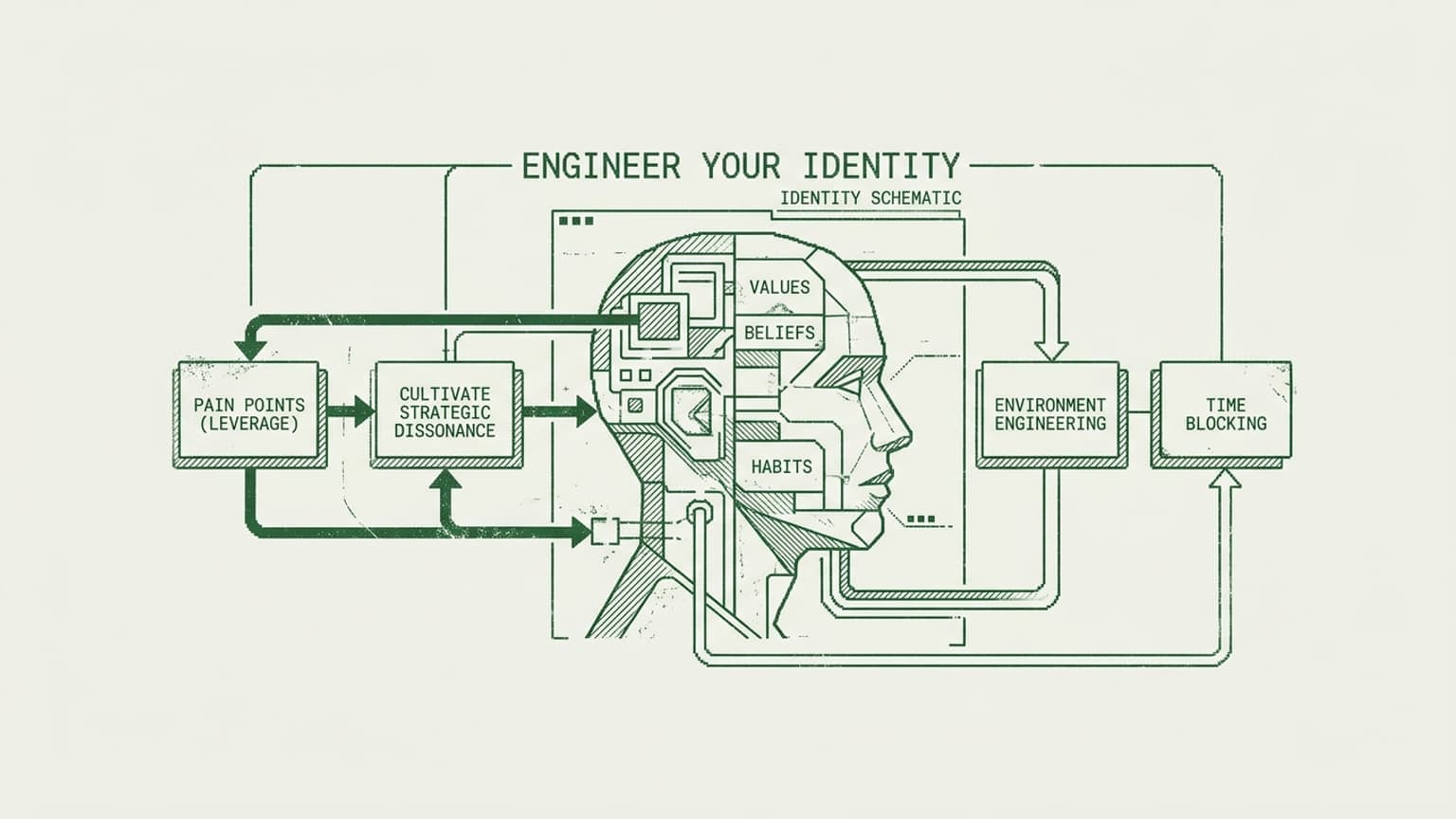 Self-Discipline is Easy, Actually: Engineer Your Identity feature image