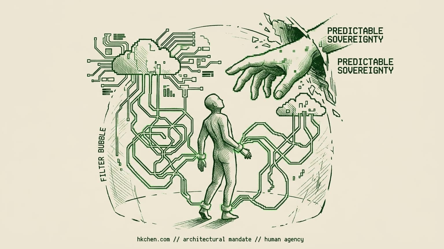 The Algorithmic Tether: An Architectural Imperative for Human Sovereignty feature image