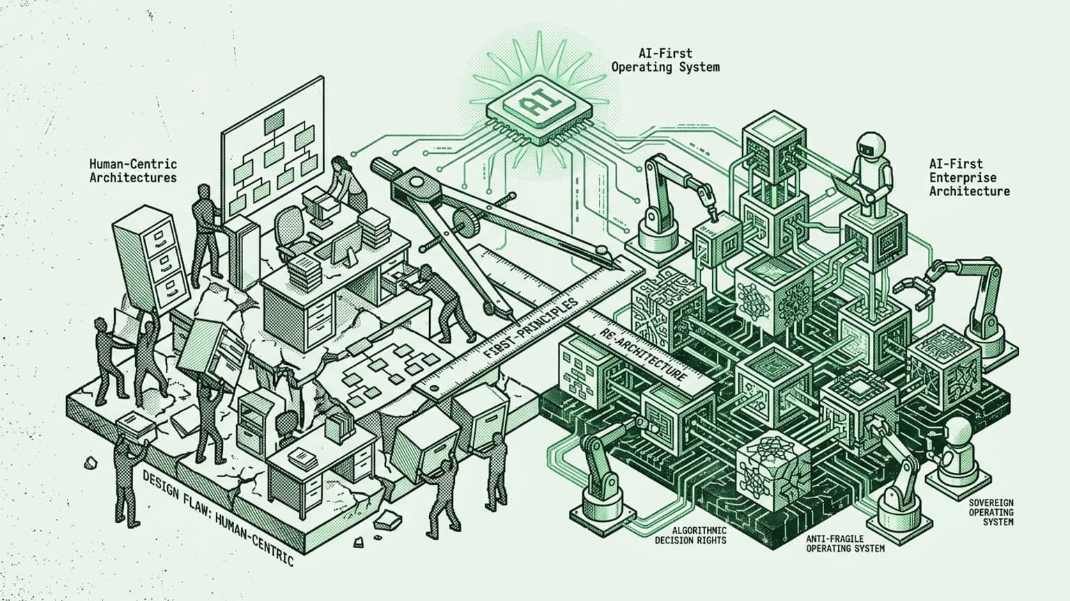 The Architectural Imperative: Rebuilding Enterprise for an AI-Native World feature image