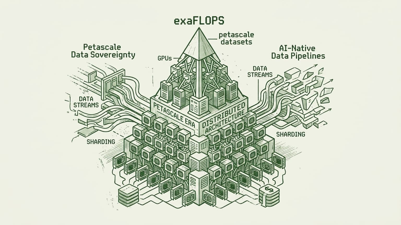 The Distributed Compute Imperative: Architecting LLMs for the Petascale Era feature image