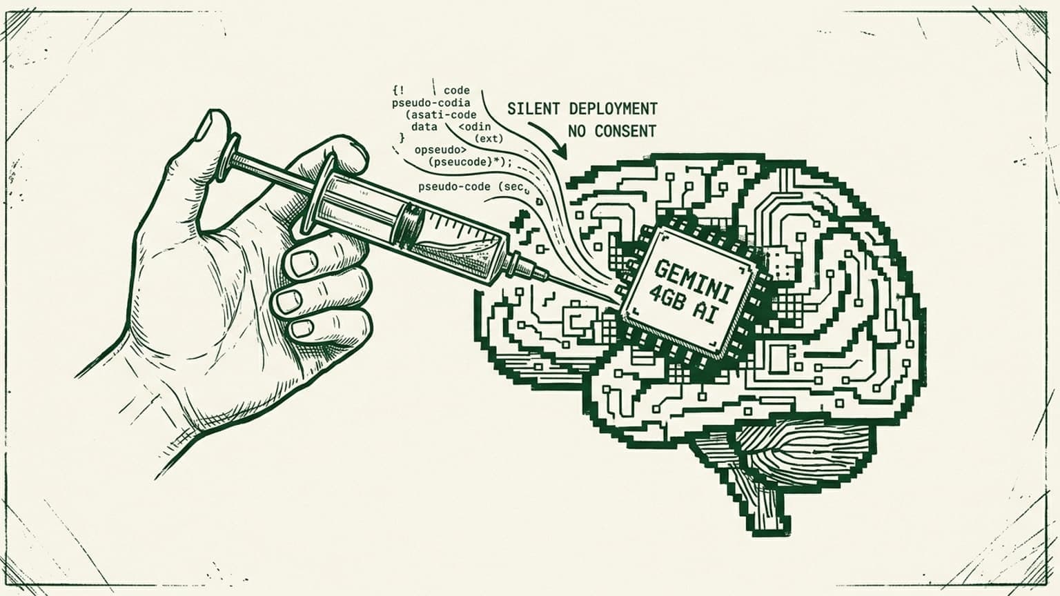 Your Device Isn't Yours: Google's Silent 4GB AI Drop Explains Why feature image